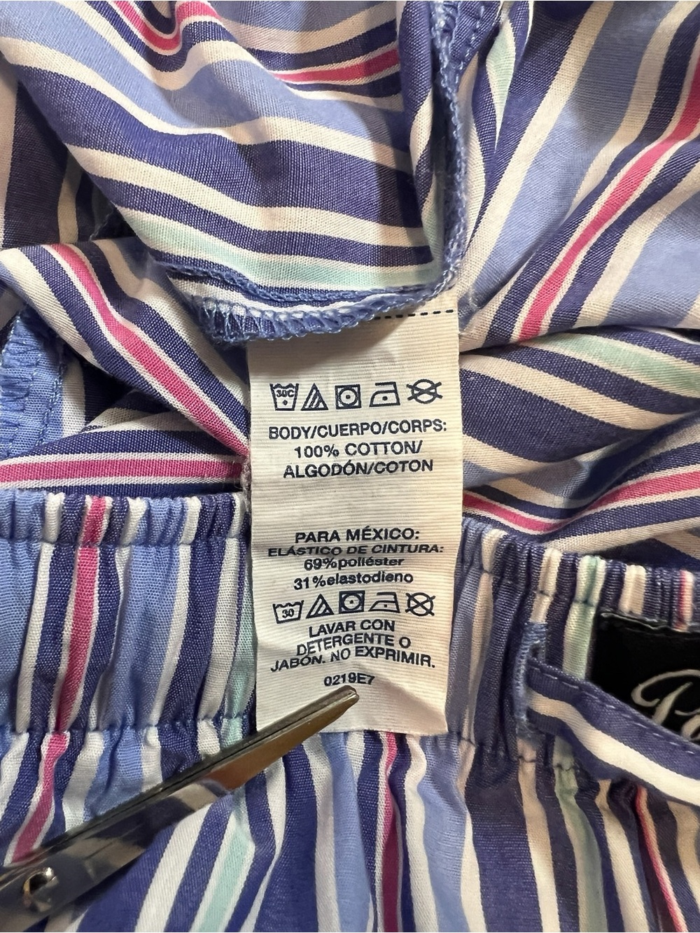 Polo Ralph Lauren Striped Cotton Pajama Set Size Medium - Picture 9 of 10